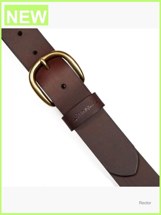Genuine Leather Belt with Durable Metal Buckle - Adjustable main image 7